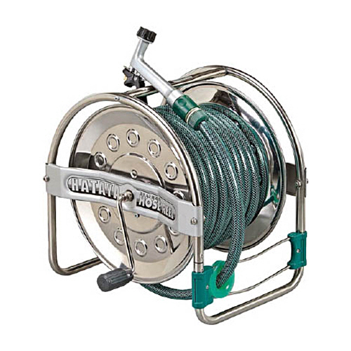 ｽﾃﾝﾚｽﾎｰｽﾘｰﾙ ﾚﾊﾞｰﾉｽﾞﾙ付 21m防藻ﾎｰｽ 1台画像